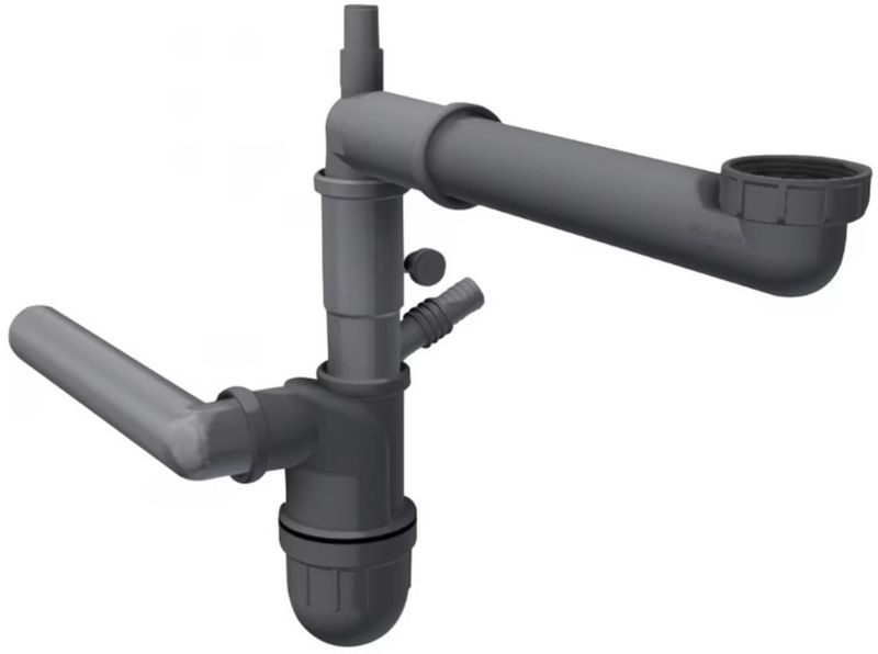 Syfon zlewozmywakowy Franke 3 1/2 teleskopowy przyłącze 40 mm tworzywo sztuczne 1 szt.