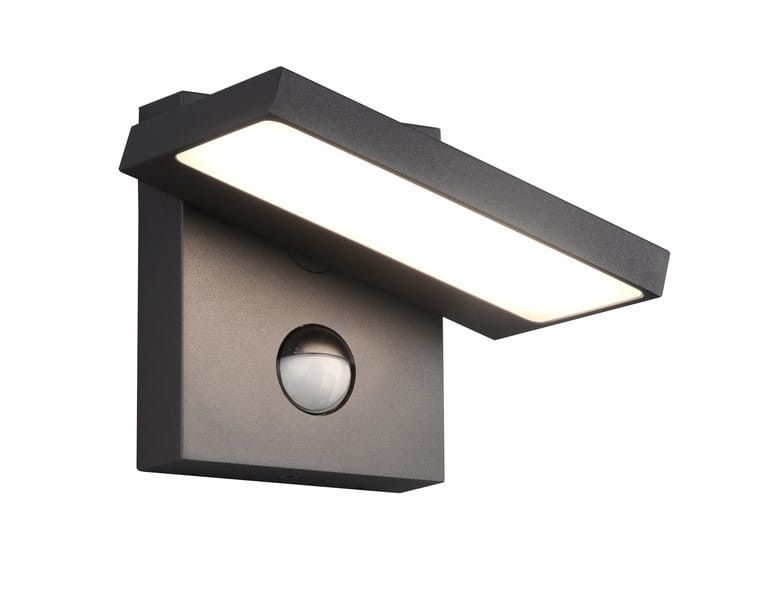 Kinkiet zewnętrzny z czujnikiem Trio Horton antracyt LED 8W 3000K 1000lm IP54 wym: 12 x 15 x 15 cm aluminium - 1 szt.