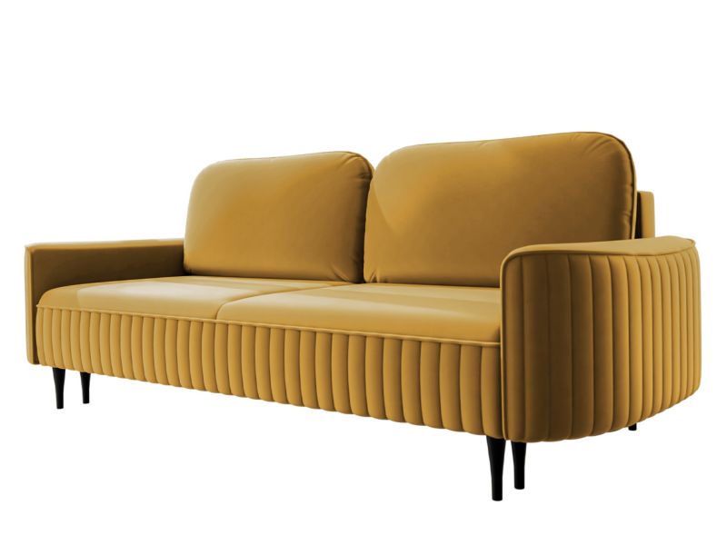 Sofa rozkładana MIRJAN 24 Vena żółty 1 szt.