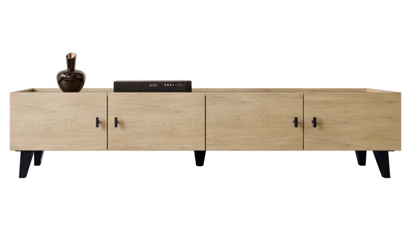 Szafka RTV MIRJAN 24 Vurkizo 200 4D dąb cremona 1 szt.