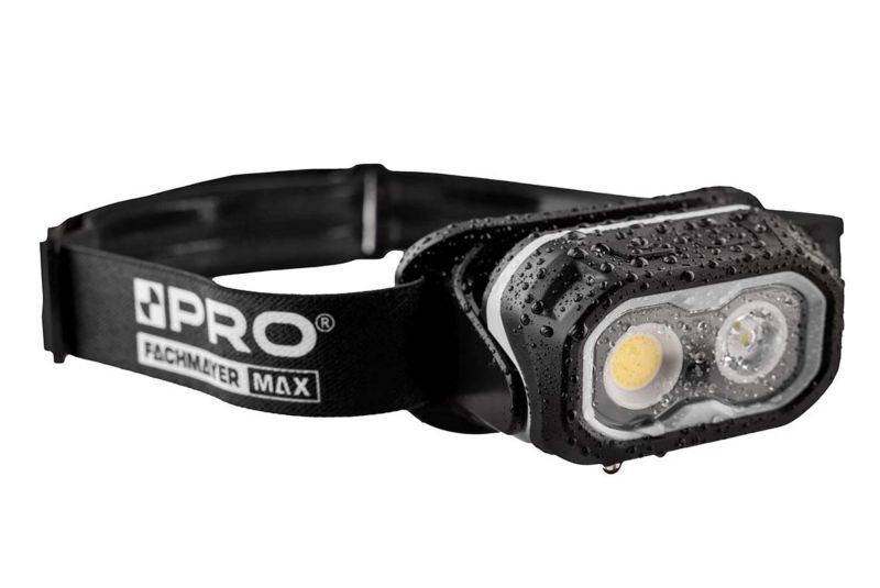 Latarka czołowa PRO z czujnikiem ruchu