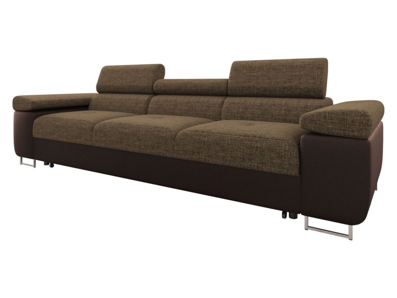 Kanapa rozkładana MIRJAN 24 Torezio Bis III orzechowa ekoskóra/cedrowy brąz 1 szt.