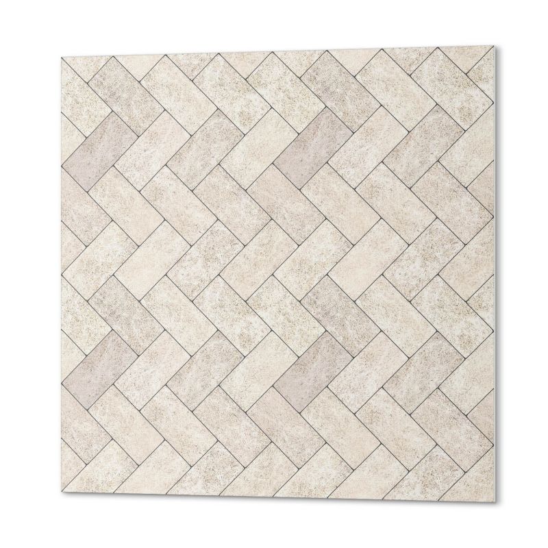 Ścienny Panel PCV Samoprzylepny ArtPrintCave 50x50 cm Wzór w jodełkę 4 szt.