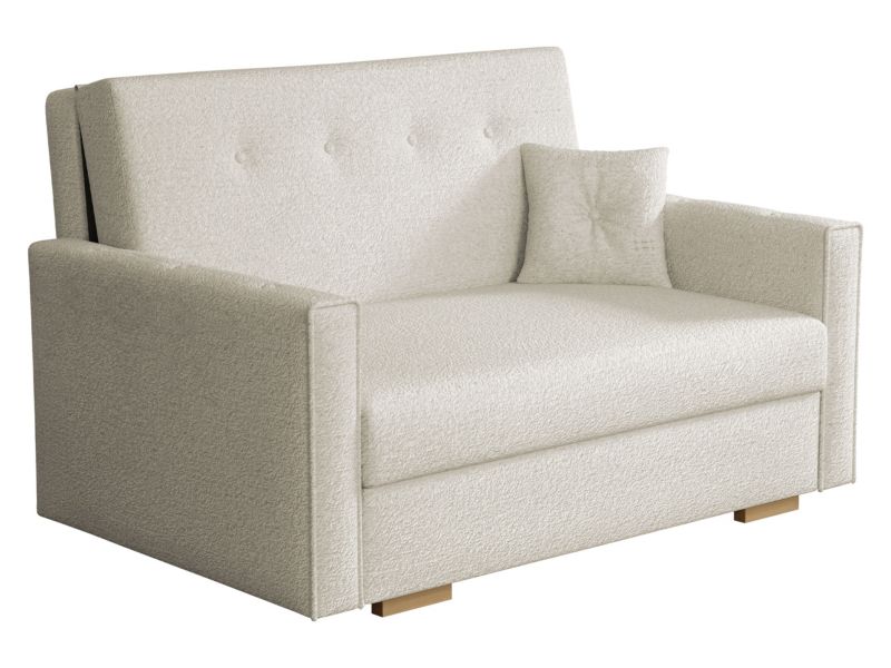 Kanapa rozkładana MIRJAN 24 Viva Sonic II szarobeżowa bukla 1 szt.