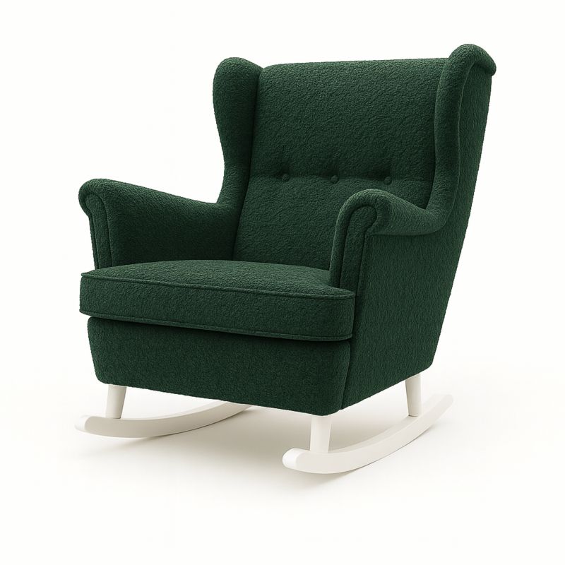 Fotel uszak bujany Sofello na płozach boucle 1 szt