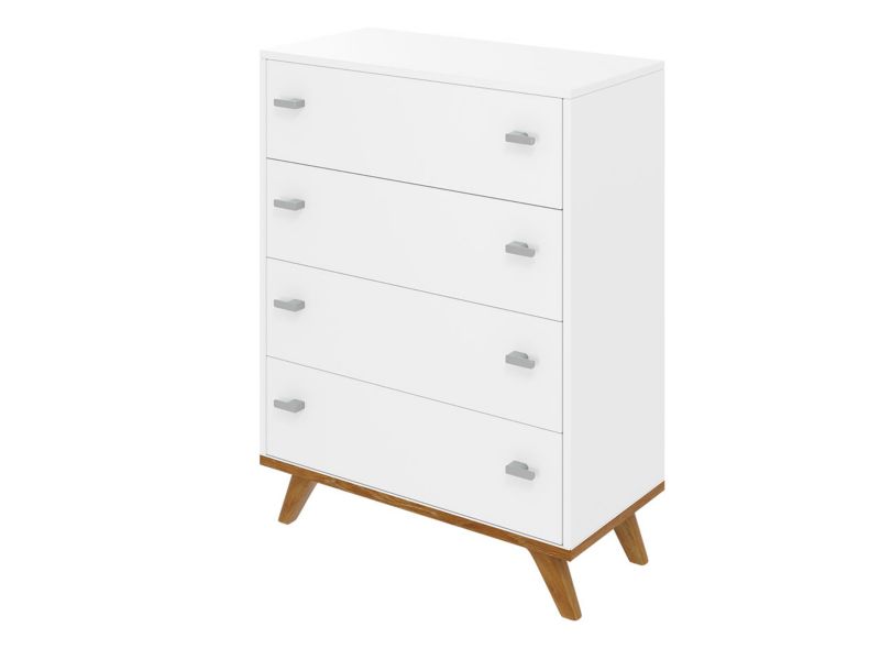 Komoda MIRJAN 24 Falco K4SZ biały/dąb craft 1 szt.