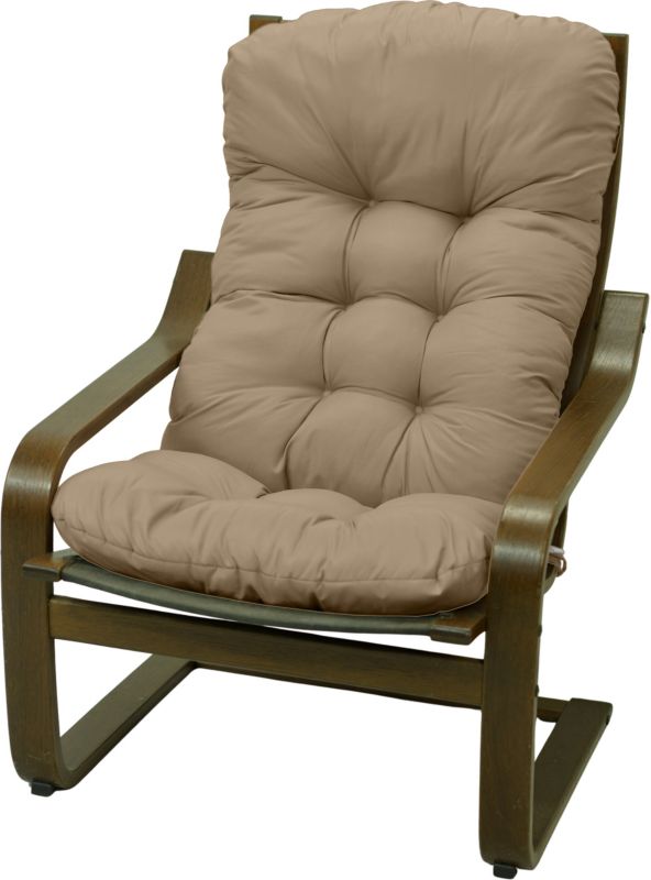 Poduszka na fotel drewniany AMPO gruba beżowy Ikea Poang 1 szt.