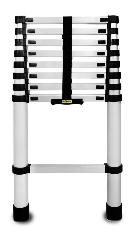 Drabina teleskopowa DRABEST aluminium 9 stopni wysokość 2,6 m 1 szt.