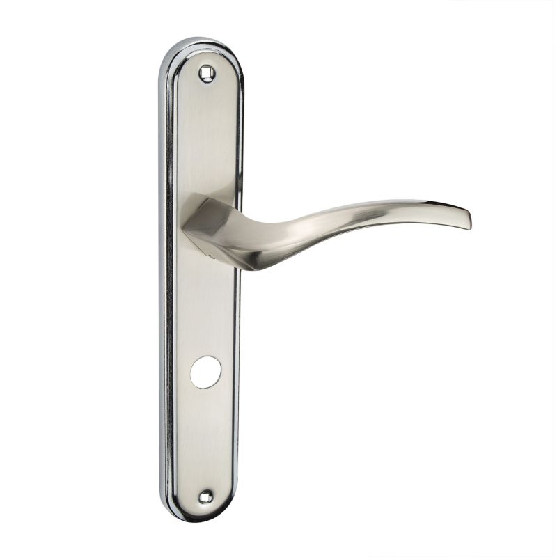 Klamka WC Lora 72 nikiel satyna / chrom