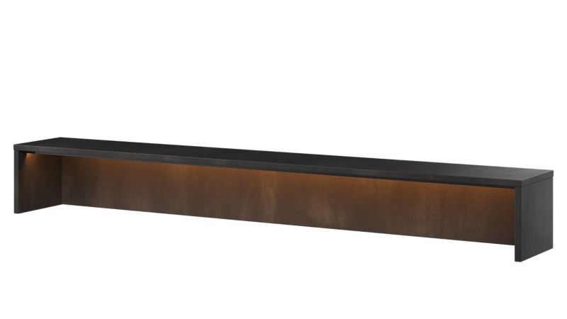 Nadstawka biurka z oświetleniem MIRJAN 24 Teen Flex TF-05 raw steel 1 szt.