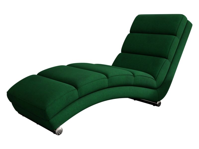 Szezlong MIRJAN 24 wypoczynkowy Holiday butelkowa zieleń 1 szt.