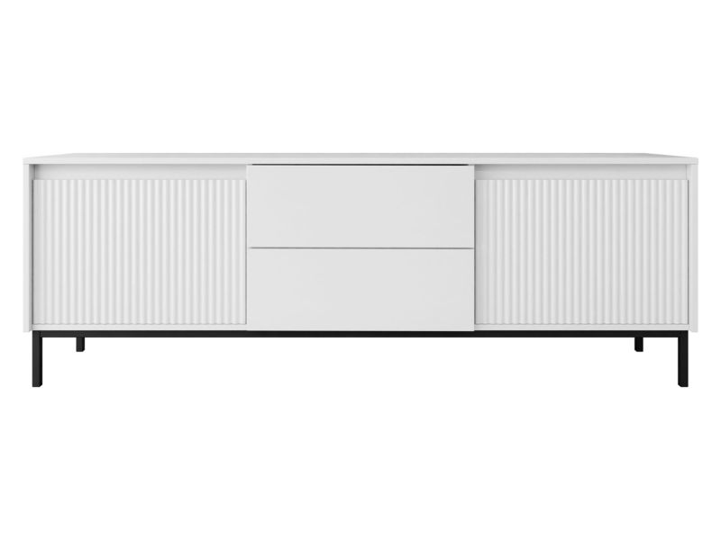 Szafka RTV MIRJAN 24 Ozmi 2K2SZ biały 1 szt.