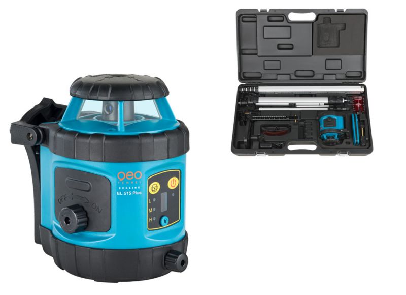 Niwelator laserowy EL 515 Plus geo-Fennel zestaw Maxi Box 1 szt.