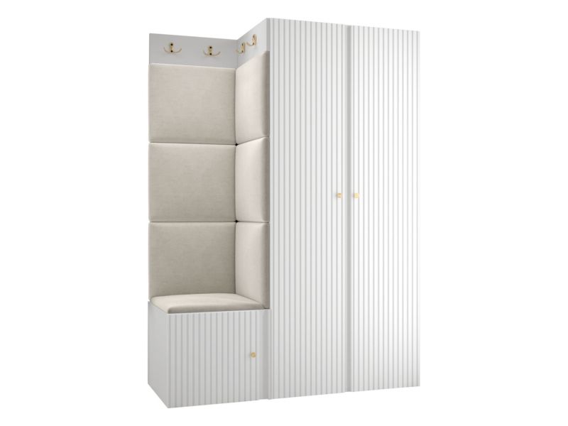 Zestaw MIRJAN 24 Orion Ryfel Slim XXIII biały + beżowy 1 kpl.