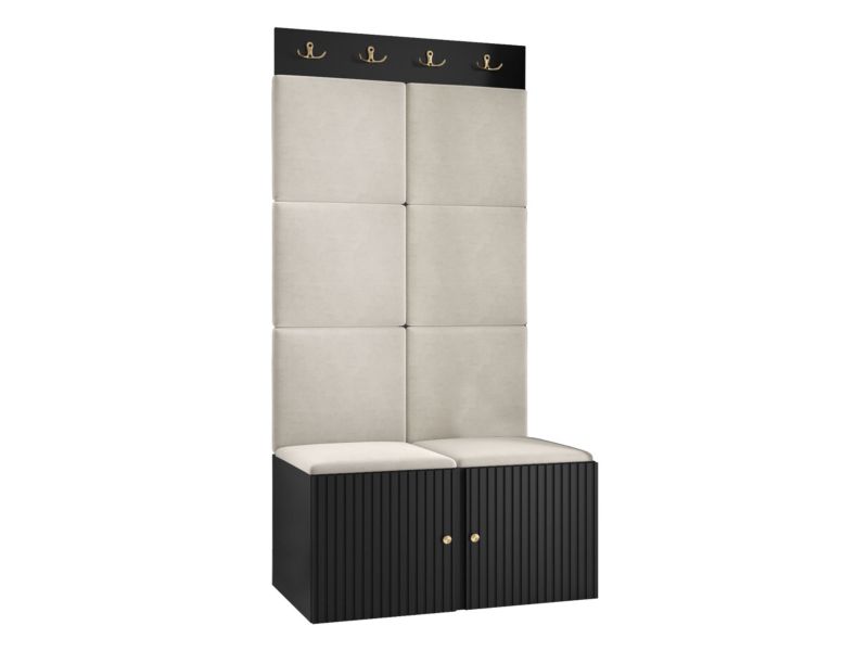 Zestaw MIRJAN 24 Orion Ryfel Slim IV czarny + beżowy 1 kpl.