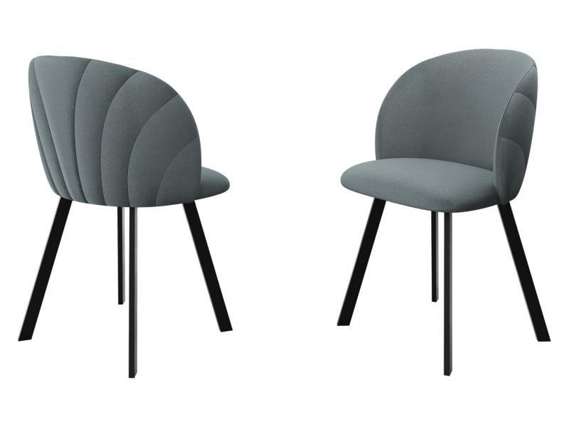 Krzesło MIRJAN 24 tapicerowane K99 popielaty 1 szt.