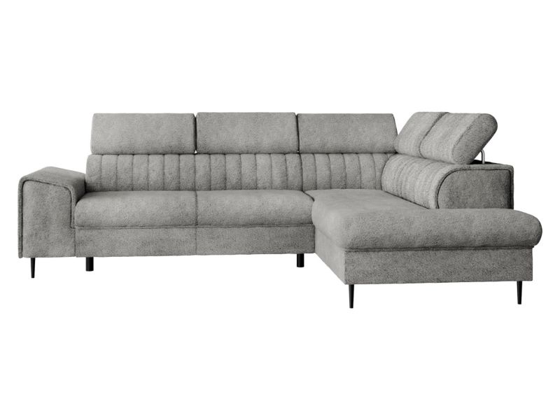 Narożnik z funkcją spania MIRJAN 24 Kadurin prawy z funkcją spania jasnoszary 1 szt.