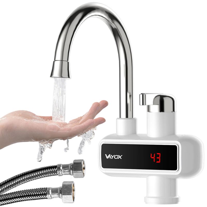 Przepływowy podgrzewacz wody Vayox VA0230 pionowy elektryczny 3000W 1 szt.