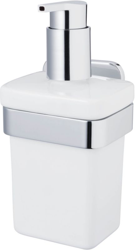 Dozownik do mydła Bisk Tore chrom