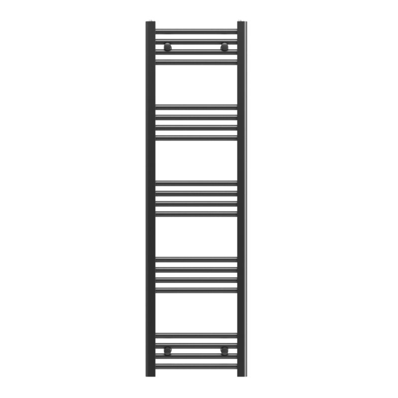 Grzejnik Łazienkowy Granitan Breno 40/140cm Czarny Kaloryfer Drabinkowy 1kpl.