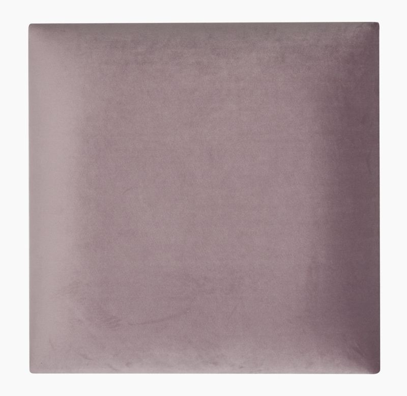 Panel ścienny tapicerowany Stegu Mollis kwadrat 30 x 30 cm lawendowy
