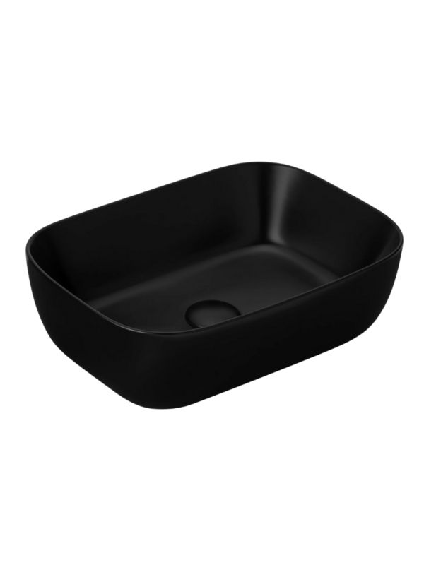 Umywalka nablatowa Uptrend HAPI czarny mat 1 szt.