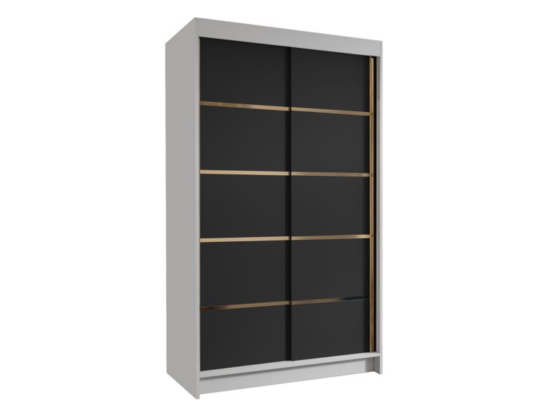 Szafa MIRJAN 24 pokojowa Vigo IV 100 biały/czarny 1 szt.