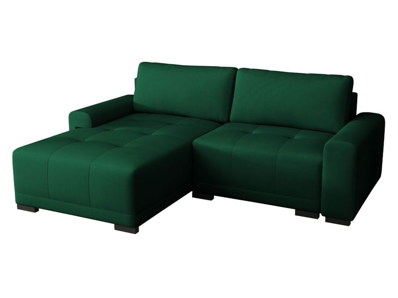 Narożnik z funkcją spania MIRJAN 24 Milton butelkowa zieleń 1 szt.