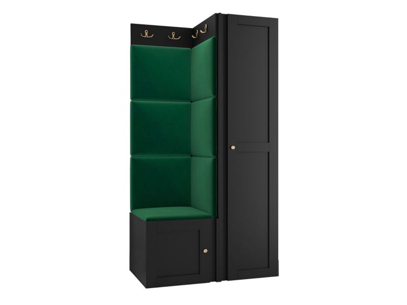 Zestaw MIRJAN 24 Orion Ramiro XXV czarny + butelkowa zieleń 1 kpl.