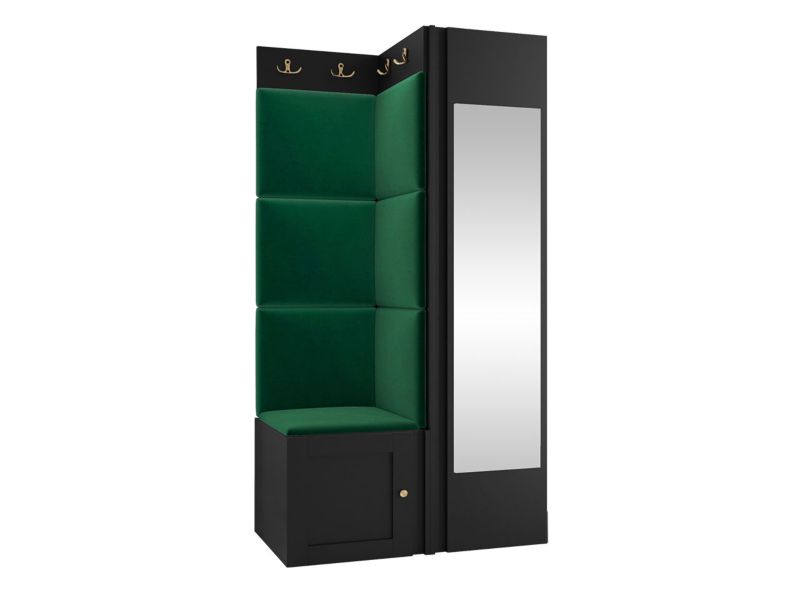 Zestaw MIRJAN 24 Orion Ramiro XXVI czarny + butelkowa zieleń 1 kpl.