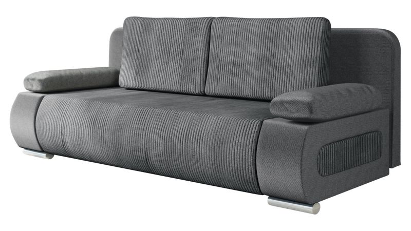 Kanapa rozkładana MIRJAN 24 Emma Sztruks ciemny szary/stalowy szary 1 szt.