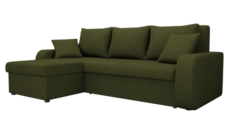 Narożnik rozkładany MIRJAN 24 Kris Lux ciemny zielony 1 szt.