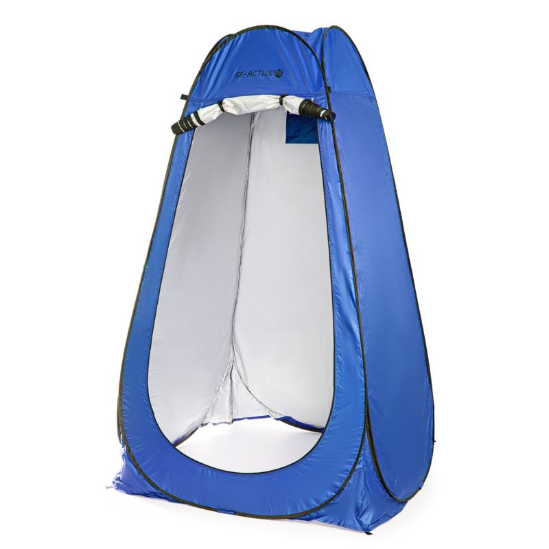 Namiot turystyczny Be-active.pl przebieralnia prysznic szybko rozkładany niebieski 1szt