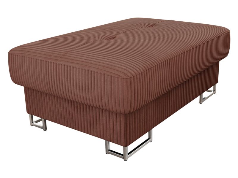 Pufa MIRJAN 24 Cotere Sztruks łososiowy 1 szt.