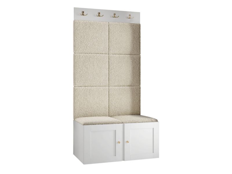 Zestaw MIRJAN 24 Orion Ramiro IV biały + beżowa bukla 1 kpl.