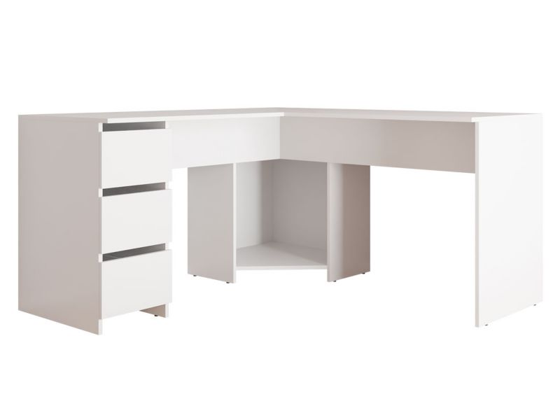 Biurko MIRJAN 24 narożne Fotyn biały 1 szt.