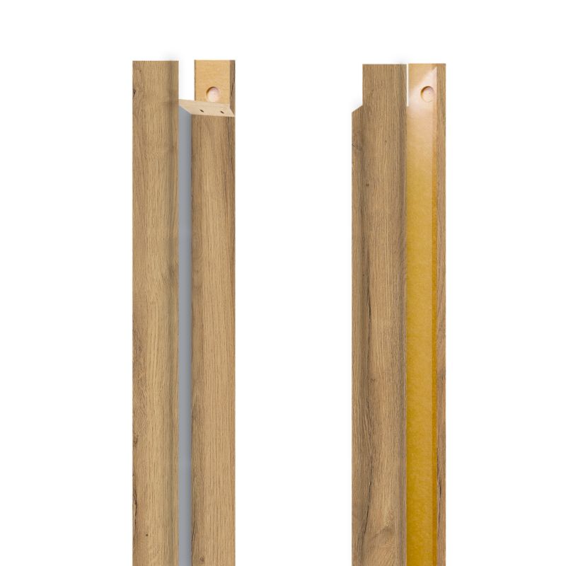 Baza ościeżnicy regulowana Fortia 100-140 mm 8 cm 90 stopni prawa dąb grandson