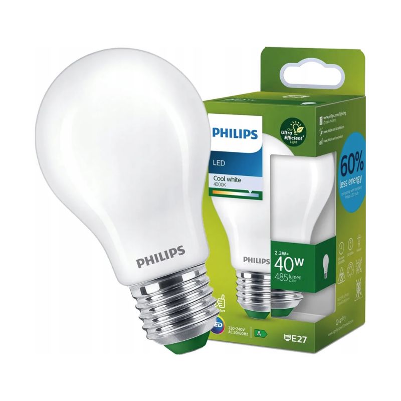 Żarówka Philips LED CLA 40W A60 E27 4000K FR UE SRT4 1 szt.