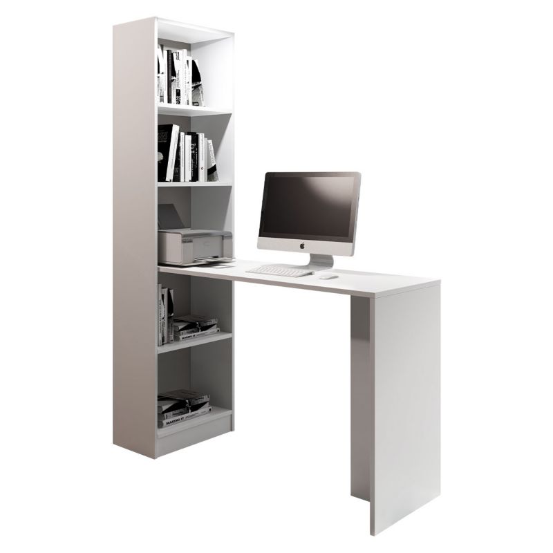 Biurko MIRJAN 24 B1 + Lampka biały 1 szt.