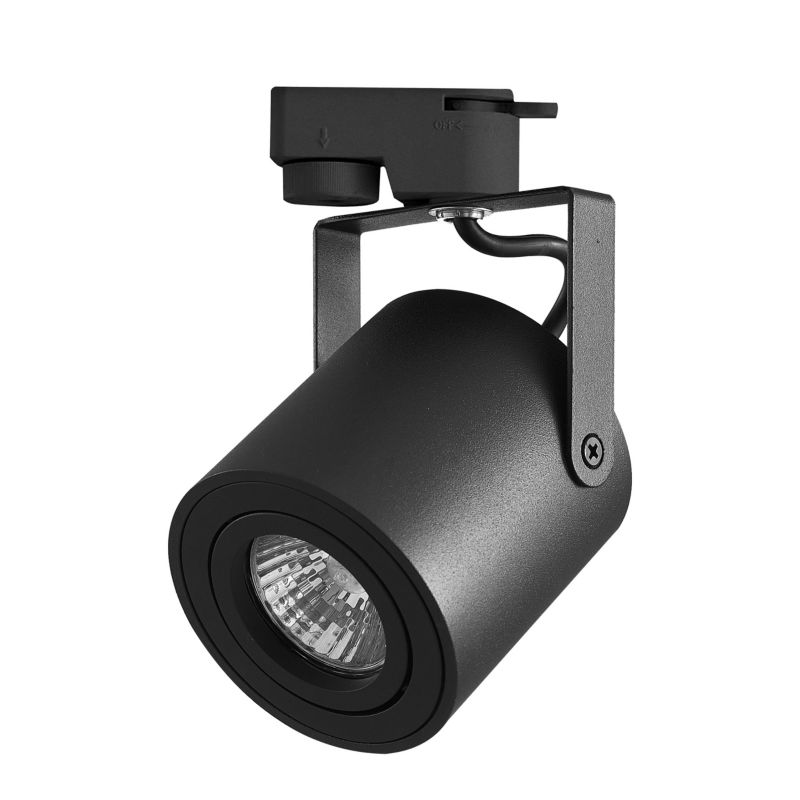 Reflektor LED MasterLED Abi GU10 80mm IP20 czarny mat 1-faza 1 szt.