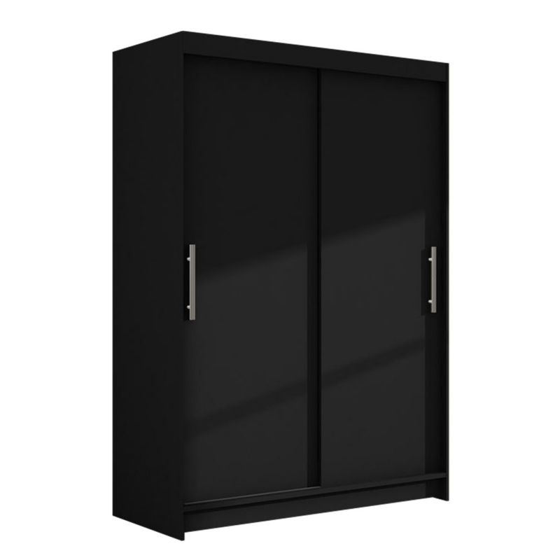 Szafa MIRJAN 24 z drzwiami przesuwnymi Miami I czarny 1 szt.