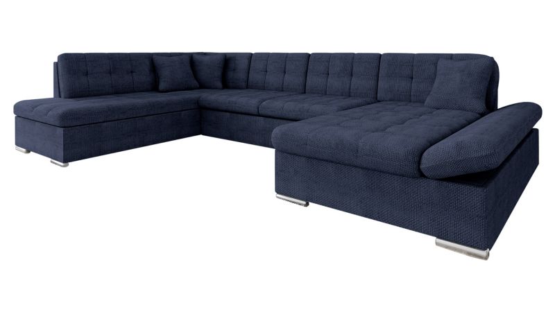 Narożnik z funkcją spania MIRJAN 24 Bergen prawy granatowy 1 szt.