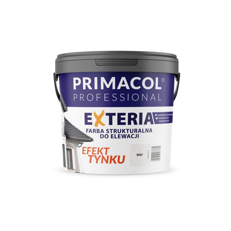 Farba elewacyjna Primacol Exteria strukturalna 4,5 l