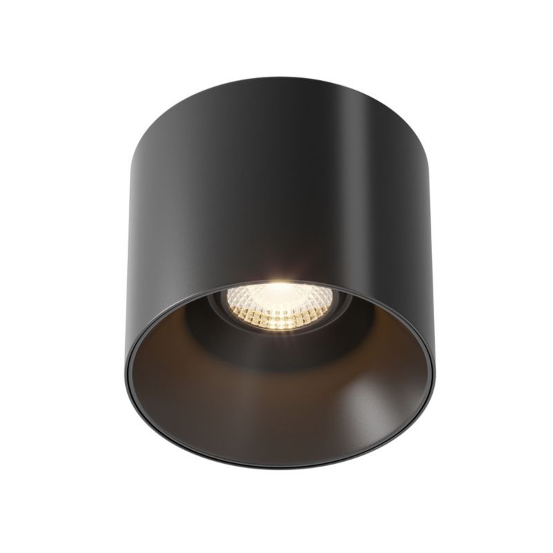 Lampa wisząca Maytoni Alfa Led czarna wym: 10,5 x 12,5 x 12,5 cm wbudowany LED 25W 3000K 2000lm 1 szt.