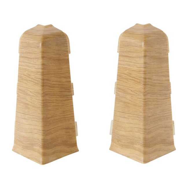 Narożnik zewnętrzny do listwy GoodHome Core PCV 75 mm decor 695 2 szt.