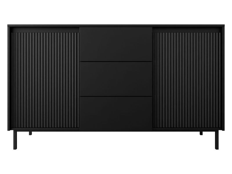 Komoda MIRJAN 24 Ozmi 2D3SZ czarny 1 szt.