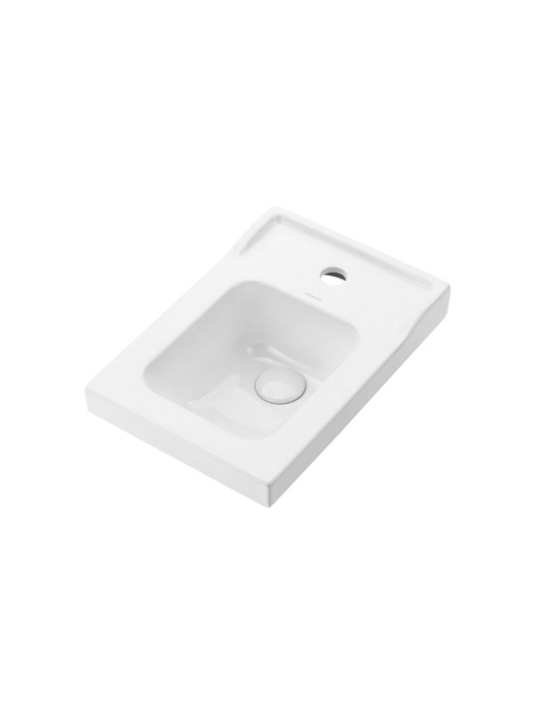 Umywalka nablatowa Uptrend ANYA L biały połysk 1 szt.