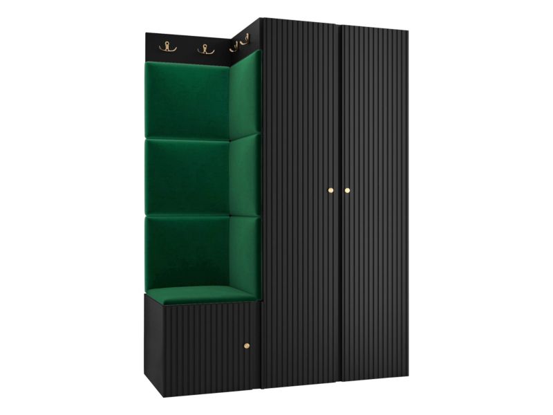 Zestaw MIRJAN 24 Orion Ryfel Slim XXIII czarny + butelkowa zieleń 1 kpl.