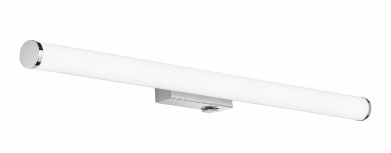 Kinkiet ścienny Trio Mattimo chromowany biały do łazienki LED 8.6W 3000K 880lm IP44 wym: 5,5 x 80,4 x 80,4 cm - 1 szt.