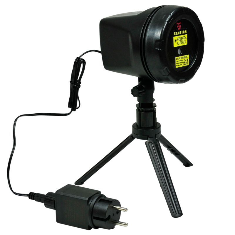 Projektor laserowy Sanico Goldlux laser świąteczny 5-funkcji IP44 - 1 szt.